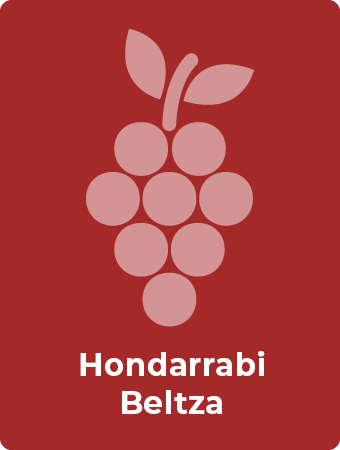 Hondarrabi Beltza druif